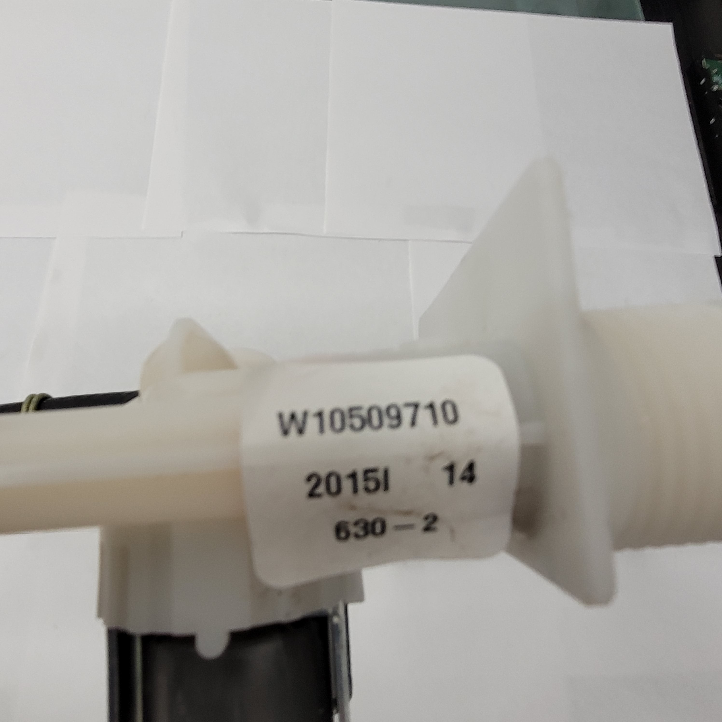 Whirlpool Washer Water Inlet Valve and Hose Assembly W10599356 W10509710 Whirlpool Washer Water Inlet Valve and Hose Assembly W10599356 W10509710